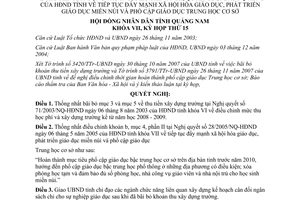 Nghị quyết 96/2007/NQ-HĐND hủy bỏ Nghị quyết 71/2003/NQ-HĐND Quảng Nam