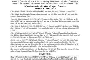 Nghị quyết 38/2007/NQ-HĐND cho phép ngành Giáo dục chuyển trường trung học phổ thông