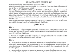 Quyết định 2502/2007/QĐ-UBND điều chỉnh Đơn giá chi tiết bồi thường
