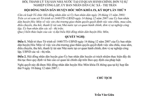 Nghị quyết 21/2007/NQ-HĐND thẩm quyền quyết định việc sửa chữa, mua sắm, điều chuyển, thu hồi, thanh lý tài sản nhà nước