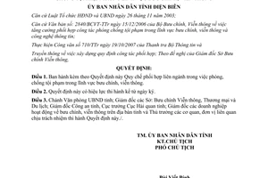 Quyết định 1593/QĐ-UBND năm 2007 về Quy chế phối hợp liên ngành trong việc phòng