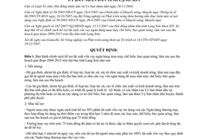 Quyết định 38/2007/QĐ-UBND chính sách hỗ trợ lãi suất vốn vay ngân hàng mua máy