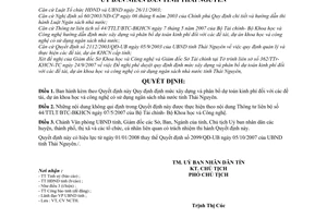 Quyết định 3034/2007/QĐ-UBND định mức xây dựng phân bổ dự toán kinh phí các đề tài, dự án khoa học công nghệ sử dụng ngân sách nhà nước