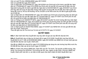 Quyết định 60/2007/QĐ-UBND giá đất tỉnh Đắk Lắk