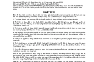 Quyết định 127/2007/QĐ-UBND bảng giá đất thị xã Ayunpa tỉnh Gia Lai năm 2008