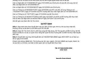 Quyết định 3618/2007/QĐ-UBND đơn giá, trình tự, thủ tục thực hiện bồi thường, hỗ trợ và tái định cư khi nhà nước thu hồi đất