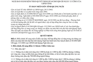 Quyết định 40/2007/QĐ-UBND sửa đổi Quy chế hợp đồng bảo vệ rừng