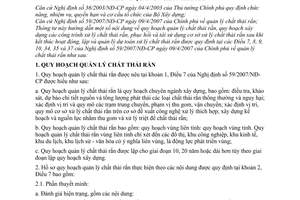 Thông tư 13/2007/TT-BXD quản lý chất thải rắn hướng dẫn Nghị định 59/2007/NĐ-CP