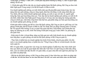 Nghị quyết 60/2007/NQ-CP phiên họp Chính phủ thường kỳ tháng 11 năm 2007