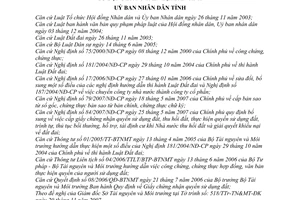 Quyết định 2662/2007/QĐ-UBND Quy định thủ tục thừa kế cấp giấy chứng nhận quyền sử dụng đất địa bàn tỉnh Thừa Thiên Huế