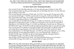 Quyết định 79/2007/QĐ-UBND bổ sung Quyết định 39/2007/QĐ-UBND