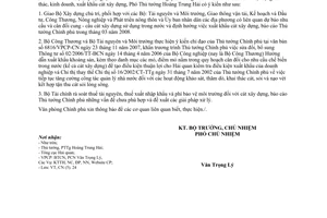 Công văn 13/VPCP-CN hoạt động khai thác, kinh doanh, xuất khẩu cát xây dựng