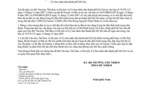 Công văn 80/VPCP-VX phê duyệt chủ trương và cơ chế đặc thù triển khai dự án đầu tư xây dựng Cung thi đấu điền kinh trong nhà tại thành phố Hà Nội