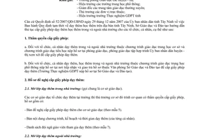 Công văn 27/SGD&ĐT-GDTrH hướng dẫn thủ tục cấp giấy phép dạy thêm học thêm