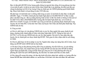 Chỉ thị 01/2008/CT-UBND bảo vệ dân phố triển khai thực hiện Nghị định 38/2006/NĐ-CP