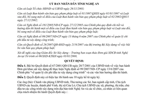 Quyết định 02/2008/QĐ-UBND bãi bỏ quyết định Đơn giá khảo sát xây dựng Nghệ An
