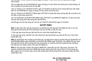 Quyết định 03/2008/QĐ-UBND đơn giá xây dựng nhà vật kiến trúc