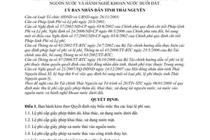 Quyết định 02/2008/QĐ-UBND  chế độ thu, nộp, quản lý và sử dụng lệ phí