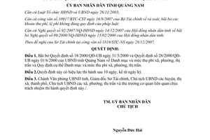 Quyết định 02/2008/QĐ-UBND bãi bỏ Quyết định 18/2000/QĐ-UB và 28/2000/QĐ-UB