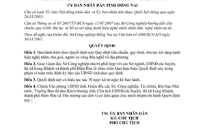 Quyết định 04/2008/QĐ-UBND xét tặng danh hiệu nghệ nhân, thợ giỏi, người có công
