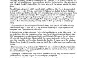 Chỉ thị 01/CT-UBND năm 2008  công tác thi đua khen thưởng