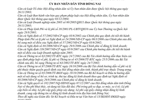 Quyết định 09/2008/QĐ-UBND thu lệ phí cấp giấy chứng nhận đăng ký kinh doanh, cung cấp thông tin