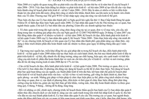 Chỉ thị 01/2008/CT-UBND tập trung giải pháp thực hiện mục tiêu nhiệm vụ phát triển kinh tế xã hội ngân sách quận 8 năm 2008