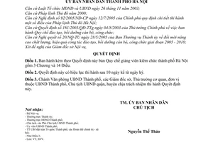 Quyết định  366/QĐ-UBND  Quy chế giảng viên kiêm chức