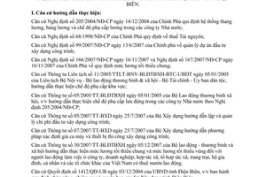 Hướng dẫn 60/HD-SXD định mức bốc dỡ, vận chuyển bộ vật tư, vật liệu