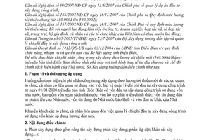 Hướng dẫn 58a/HD-SXD điều chỉnh chi phí nhân công trong xây dựng theo lương tối