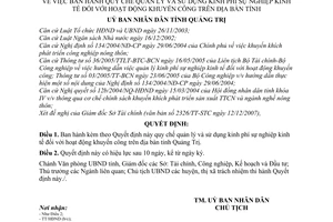 Quyết định 03/2008/QĐ-UBND  quy chế quản lý và sử dụng kinh phí sự nghiệp kinh tế đối với hoạt động khuyến công trên địa bàn tỉnh