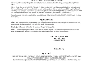 Quyết định 11/2008/QĐ-UBND thực hiện quản lý Nhà nước hiệp hội Đồng Nai