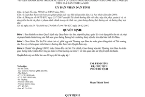 Quyết định 02/2008/QĐ-UBND quy định thu, nộp tiền phạt, quản lý và sử dụng tiền thu từ xử phạt vi phạm HC lĩnh vực GT đường bộ và đường thuỷ Cà Mau