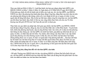 Chỉ thị 01/2008/CT-UBND đăng Báo Công báo niêm yết đưa tin văn bản quy phạm pháp luật ĐăkLăk