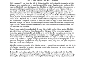 Chỉ thị 02/2008/CT-UBND chấn chỉnh kỷ luật kỷ cương hành chính cơ quan Nhà nước Thừa Thiên Huế