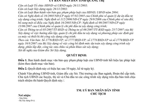 Quyết định  01/2008/QĐ-UBND văn bản quy phạm pháp luật hết hiệu lực pháp luật