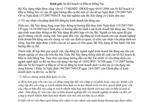 Công văn  223/BXD-QLN  hướng dẫn cụ thể  vấn đề tại NĐ 139/2007/NĐ-CP và NĐ 153/2007/NĐ-CP