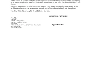 Công văn 1165/VPCP-KG  Quy chế tổ chức và hoạt động của trung tâm học tập cộng đồng xã, phường, thị trấn