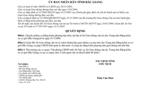 Quyết định 12/2008/QĐ-UBND  chuyển nhiệm vụ đăng kiểm phương tiện thủy nội địa