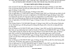 Quyết định  06/2008/QĐ-UBND mức thu, chế độ thu, nộp, quản lý và sử dụng phí đấu giá áp dụng đối với đơn vị thu phí thuộc địa phương quản lý