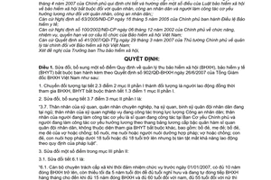 Quyết định 333/QĐ-BHXH quy định quản lý thu bảo hiểm xã hội, BHYT bắt buộc sửa đổi QĐ 902/QĐ-BHXH