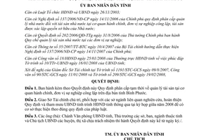 Quyết định 359/QĐ-UBND năm 2008 Quy định phân cấp tạm thời quản lý tài sản
