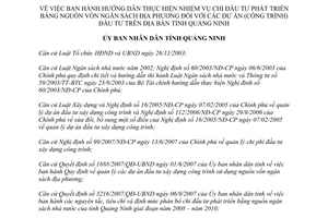 Quyết định 530/QĐ-UBND hướng dẫn thực hiện nhiệm vụ chi đầu tư phát triển