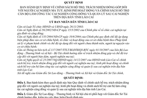 Quyết định 08/2008/QĐ-UBND quy định chính sách hỗ trợ,trách nhiệm đóng góp người cai nghiện ma tuý;kinh phí hoạt động và cán bộ làm cai nghiện