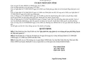 Quyết định  17/2008/QĐ-UBND quy định mức thu, nộp, quản lý và sử dụng phí qua phà đông xuyên do nhà nước quản lý