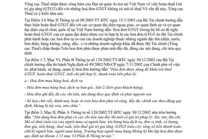 Công văn  1123/TCT-CS hoàn thuế giá trị gia tăng hoá đơn không có mã số thuế