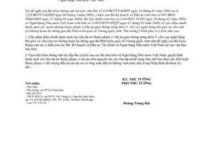 Công văn  383/TTg-CN điều chỉnh danh sách tuyến đường Dự án giao thông nông thôn 3 sử dụng vốn vay WB và DFID