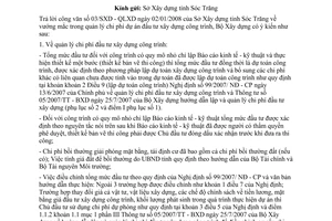 Công văn 493/BXD-KTTC  vướng mắc trong quản lý chi phí dự án đầu tư xây dựng công trình