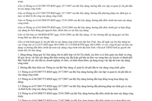 Công văn 402/UBND-XDCB ủy quyền công bố giá vật liệu xây dựng, hướng dẫn thực hi