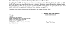 Công văn  1931/VPCP-ĐMDN  đầu tư kinh doanh đa ngành của các tập đoàn kinh tế, tổng công ty nhà nước